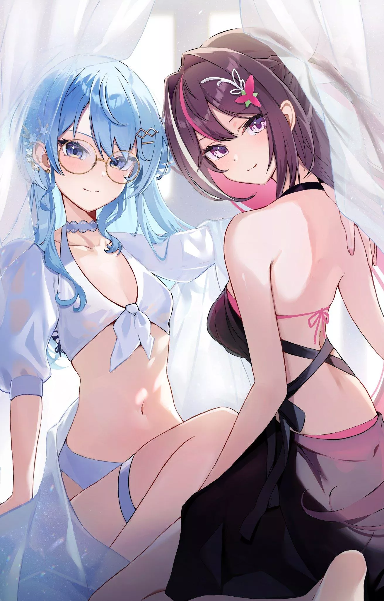 Suisei & AZKi [Hololive] posted by CheetahSperm18