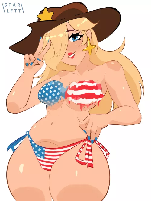 4th of July Rosalina by Terran117