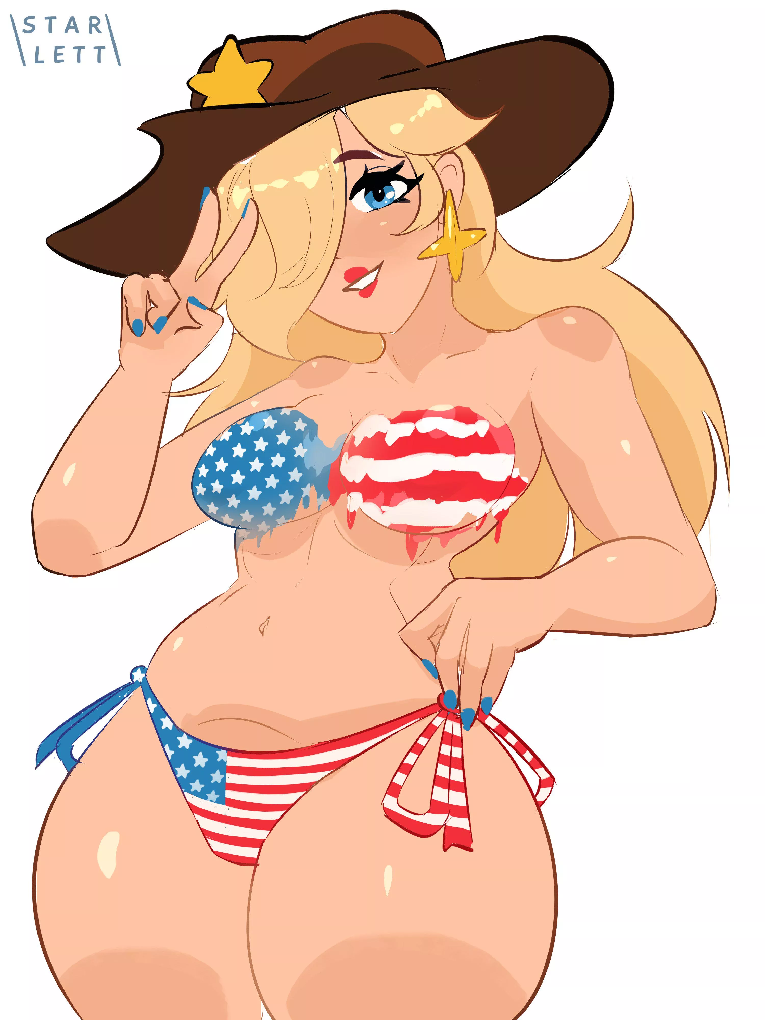4th of July Rosalina posted by Terran117
