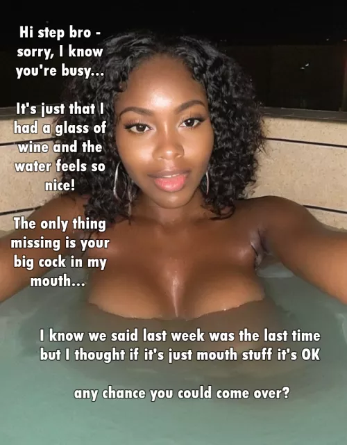 Hi step bro - Sorry, I know you're busy but I just had to message you by agatha_crispy444