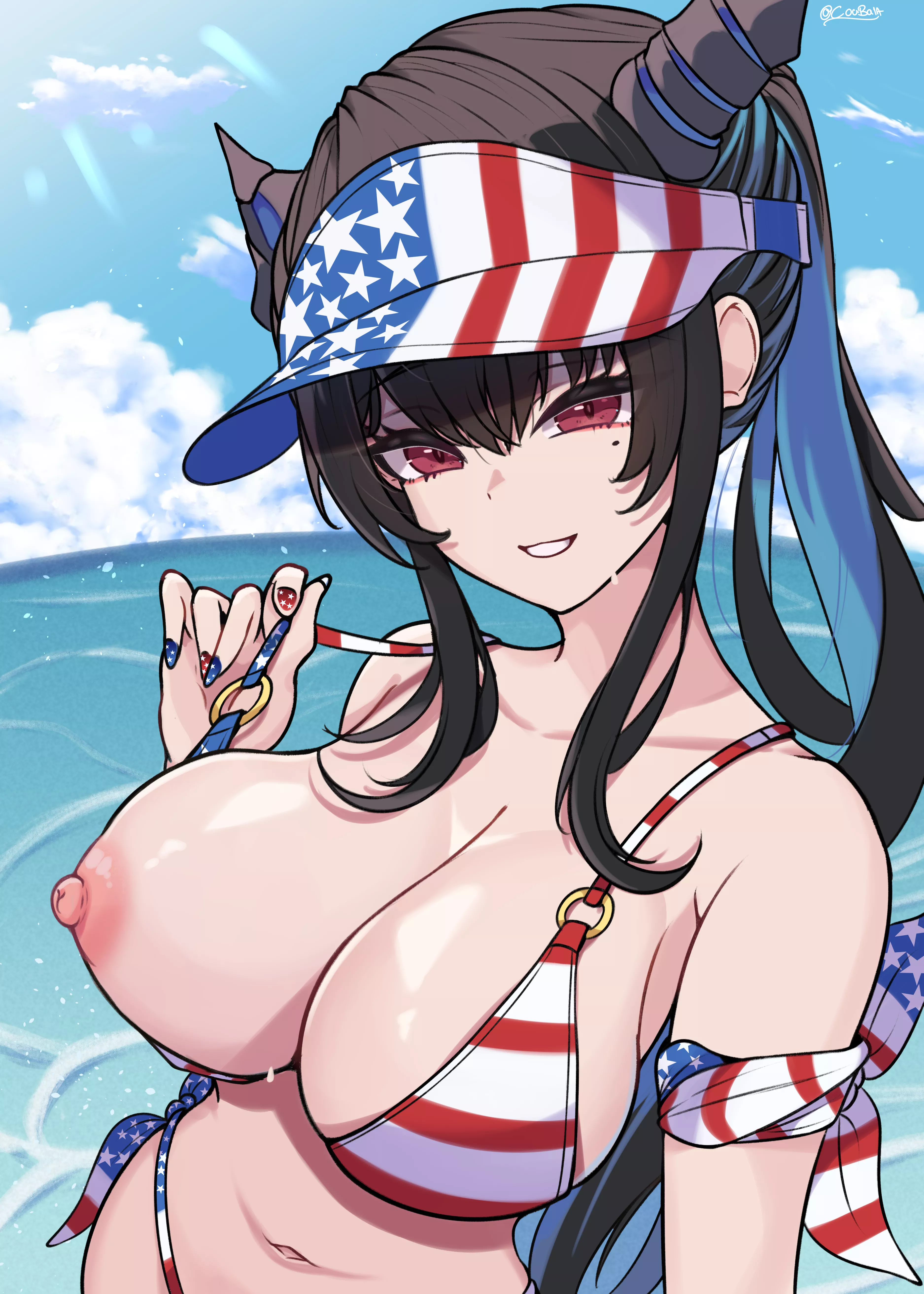 In America, everything comes in XXL (coubalty) [Hololive]  posted by nakorurukami