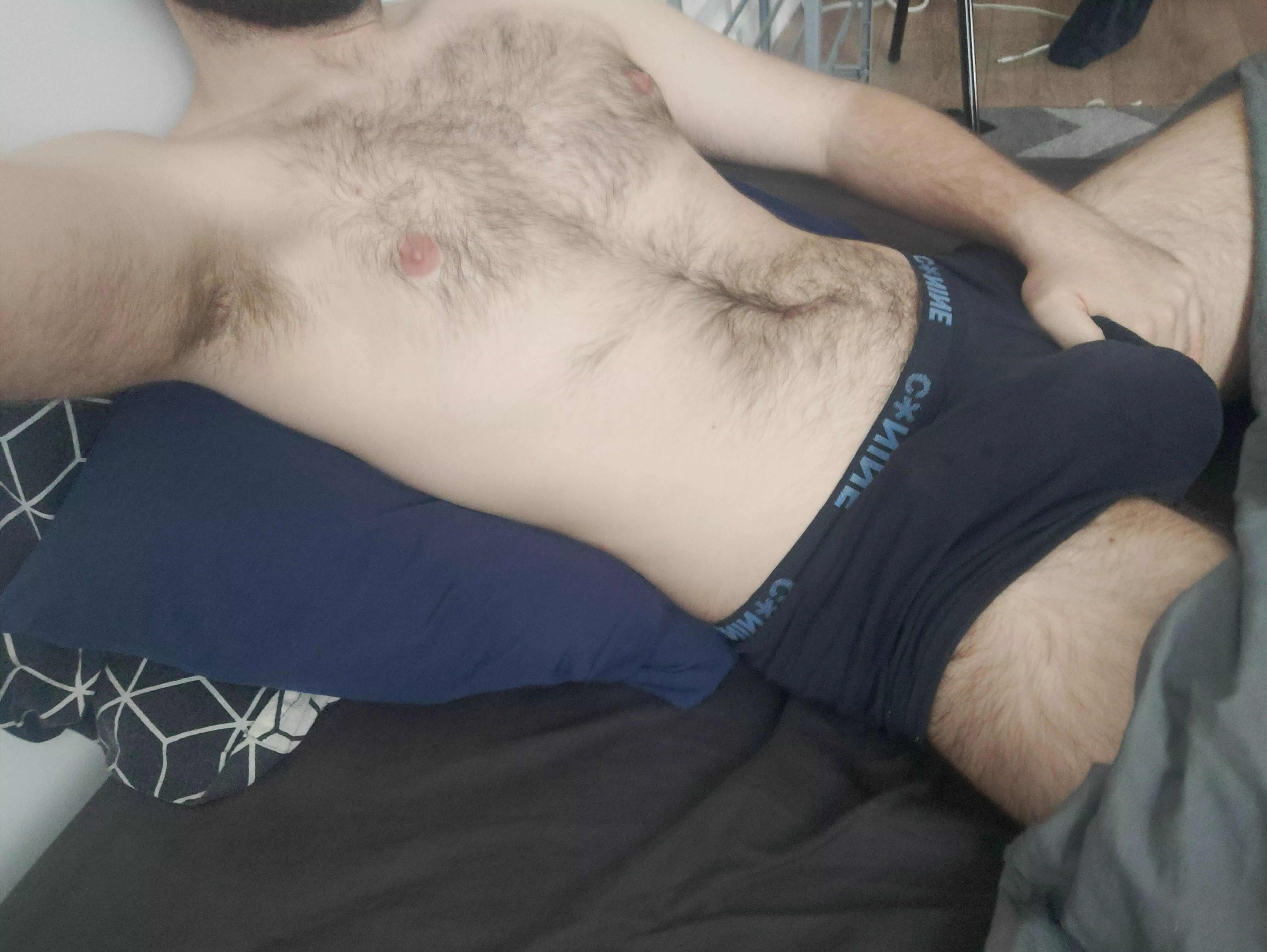 Mind if I keep your face against my bulge while you moan for more~ ? posted by Throwaway_delusio