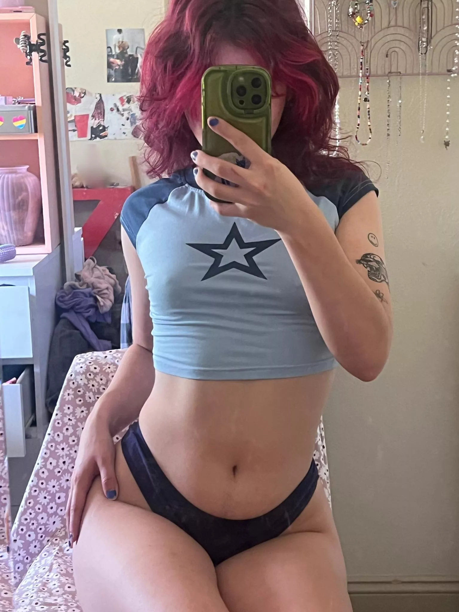 My clothes belong on the floor… posted by lilyydayy