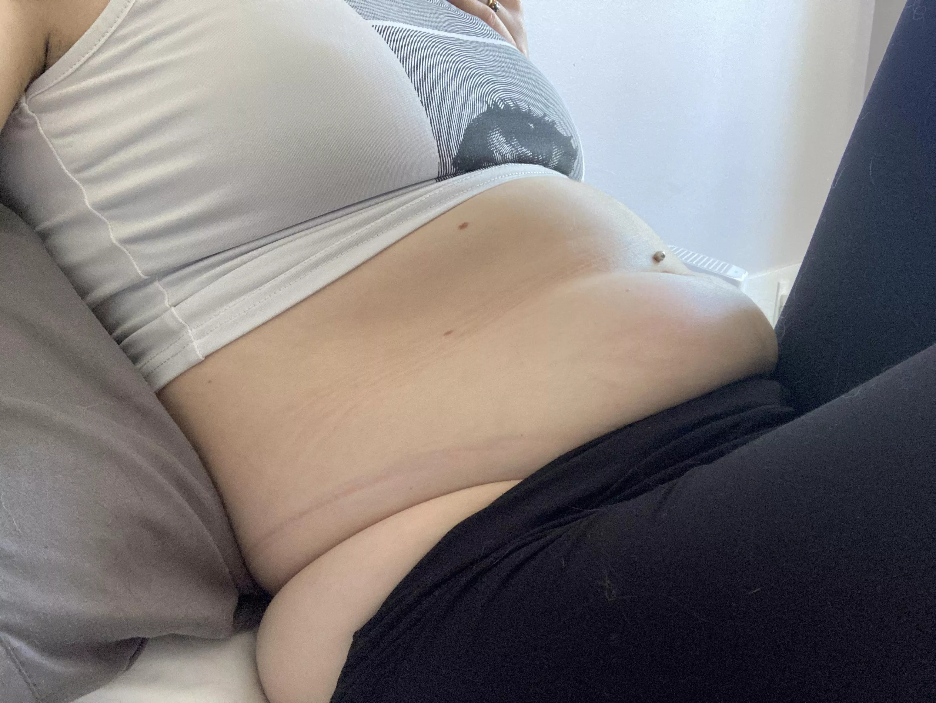 My hubby said “I can see those mozzarella sticks are going to all the right places”😅🐽❤️ posted by CRONENEBITCH