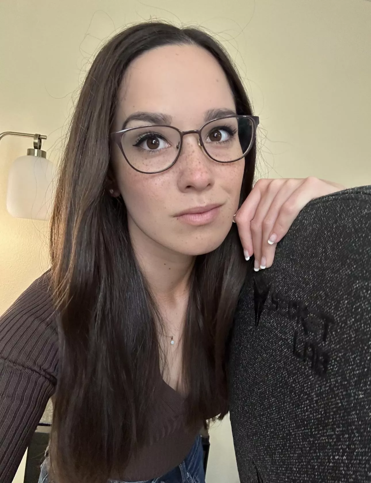 Ready for a long day in the office.  posted by AlanaAraya