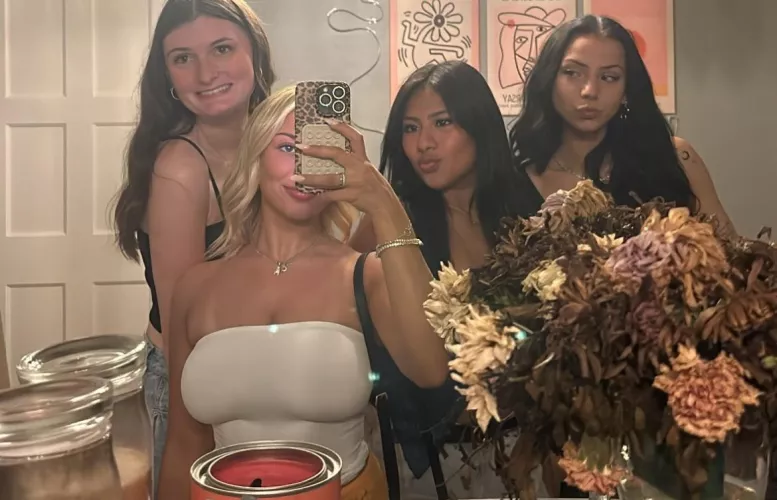 She always wants to take pics by SwimmingStrategy8974