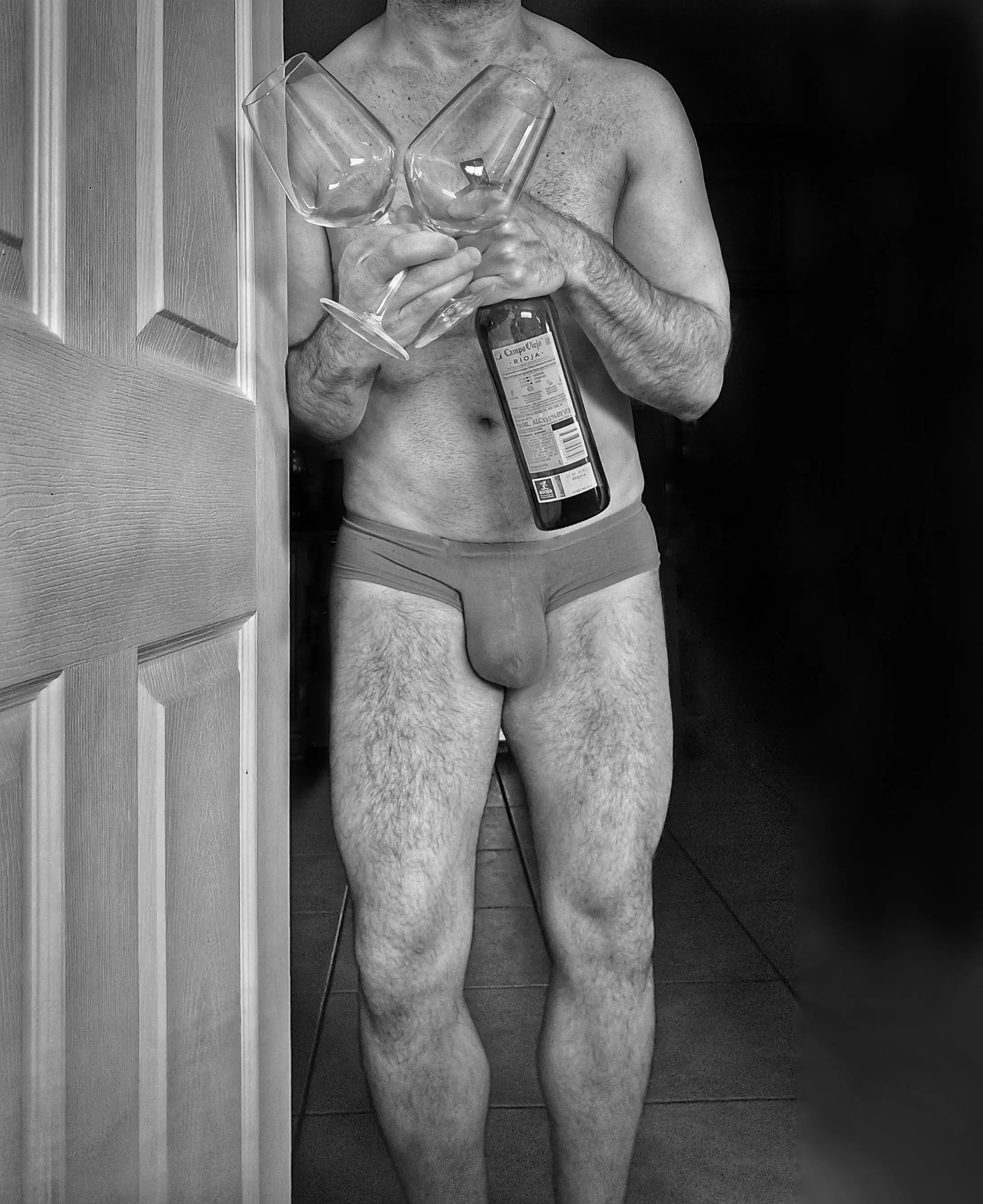 Underwear and wine. posted by Tall-Grande-Venti