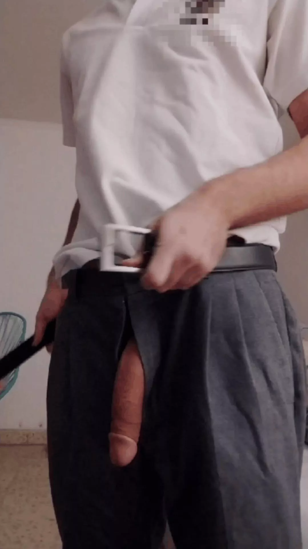 Whenever I come back from studying I feel like touching my huge cock. posted by youngneil_x