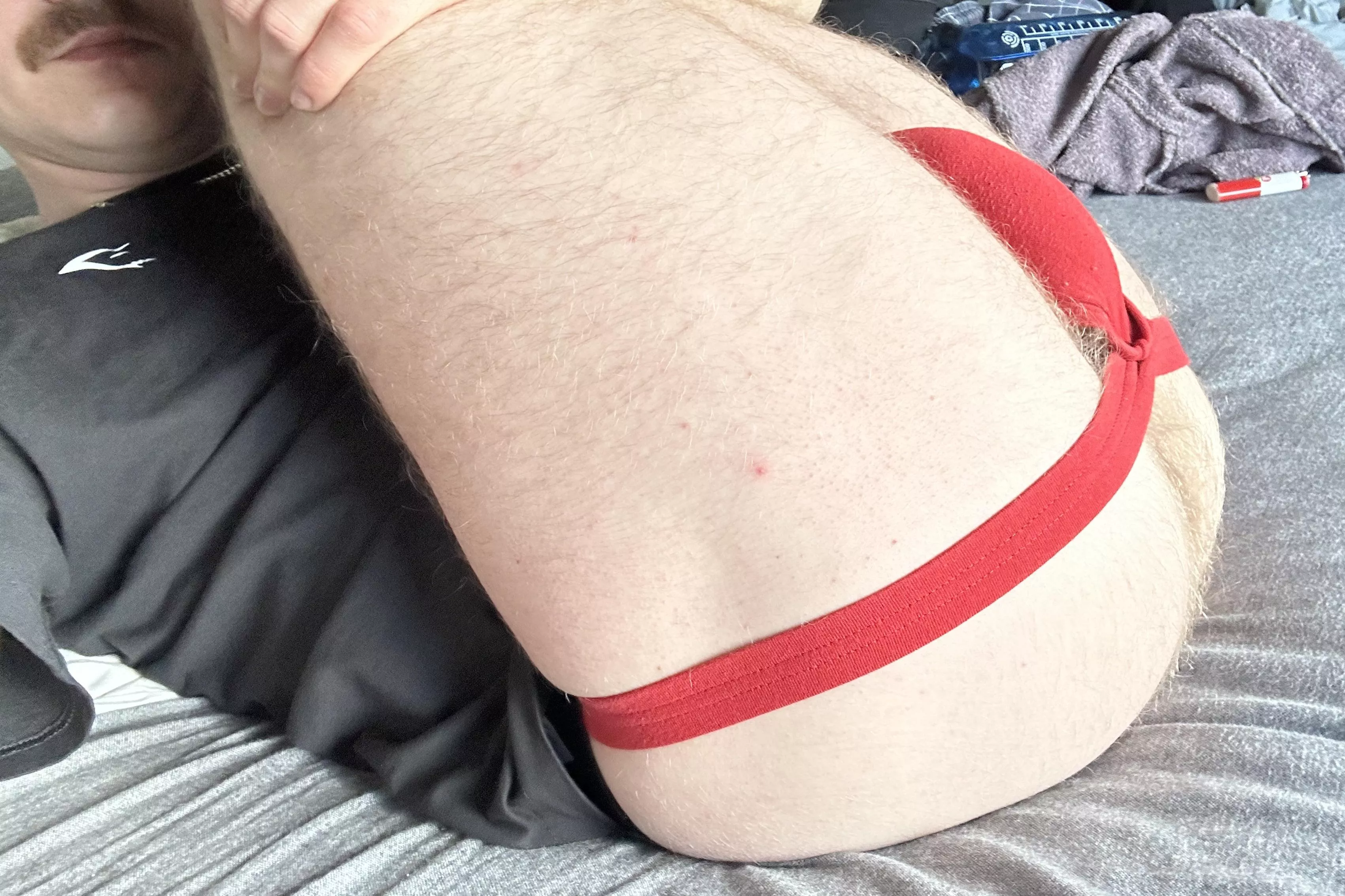 Do you like some hairy man ass? posted by Captainhook4700