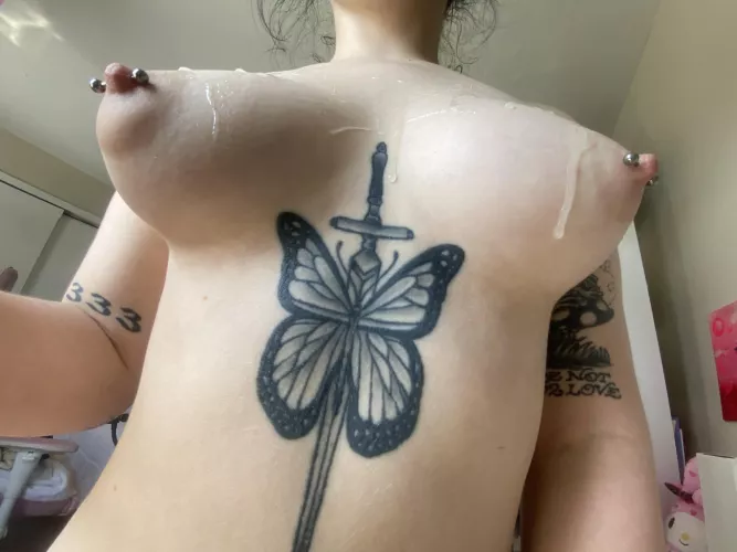 I’d ask if you’d cum on them but I think I already know the answer to that..  by Kaitlynbunni