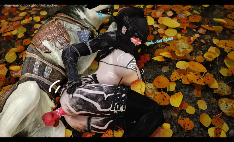 If a dog f cks you in the woods and no ones around to see it, did it really happen? by KittyMayLow