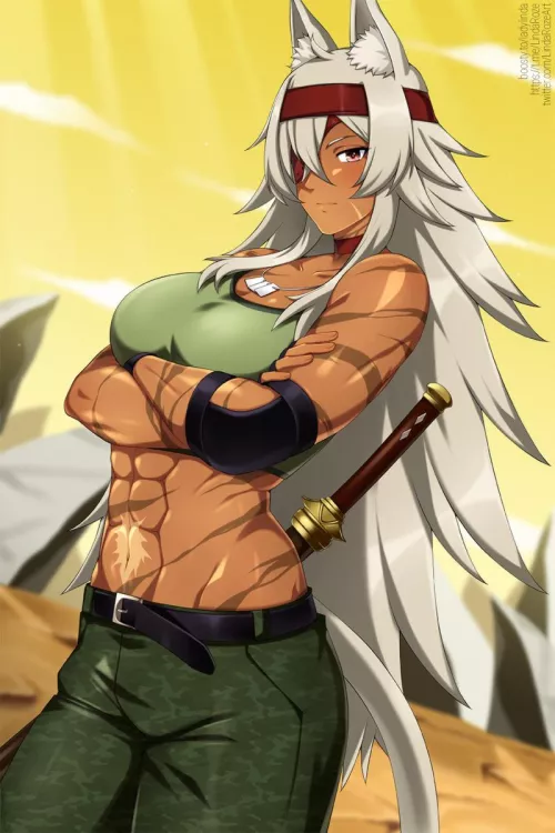 Muscle Mommy Ghislaine by A_MASSIVE_PERVERT