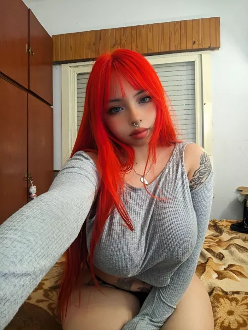 Not the perfect view, but would it make you hard by babygirlkittenxo