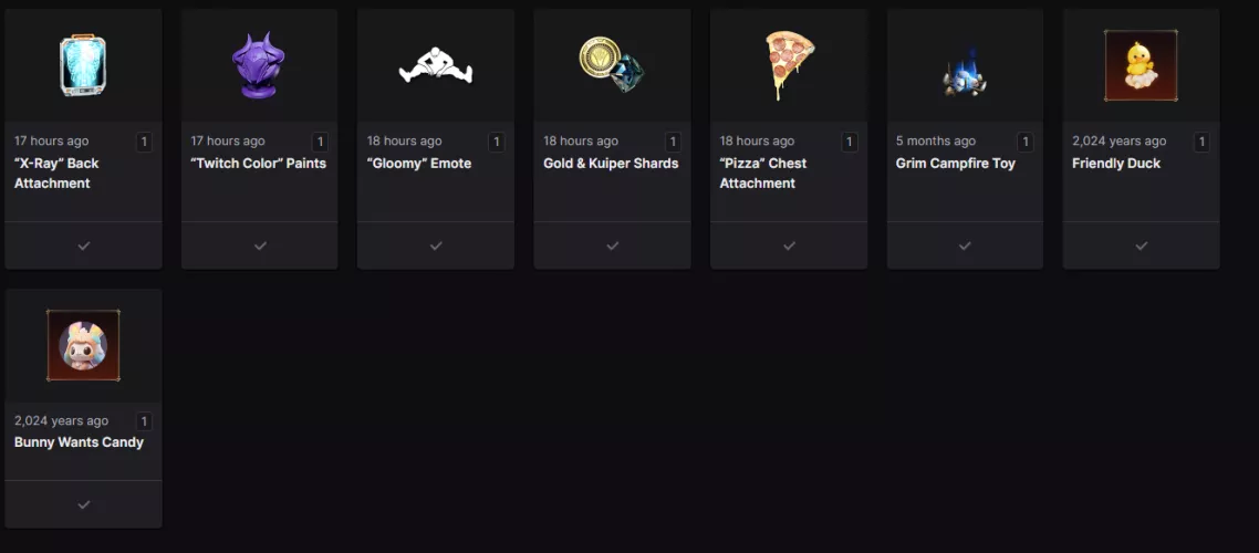 So I got a twitch drop a long time ago. by boundedx