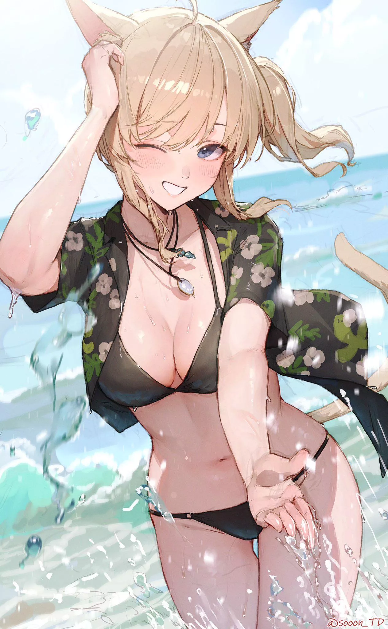 Splashing water posted by xSaviour_N