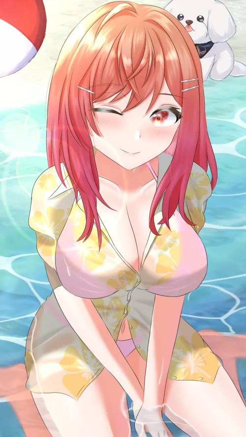 Summer Ririka [Hololive] by A_MASSIVE_PERVERT