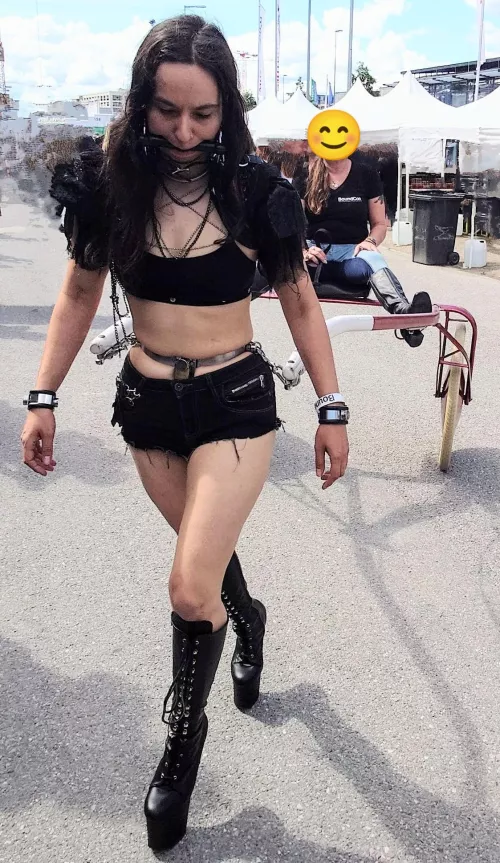 Throwback to the ponyrace at the Boundcon fair in May by Aiyanas_World