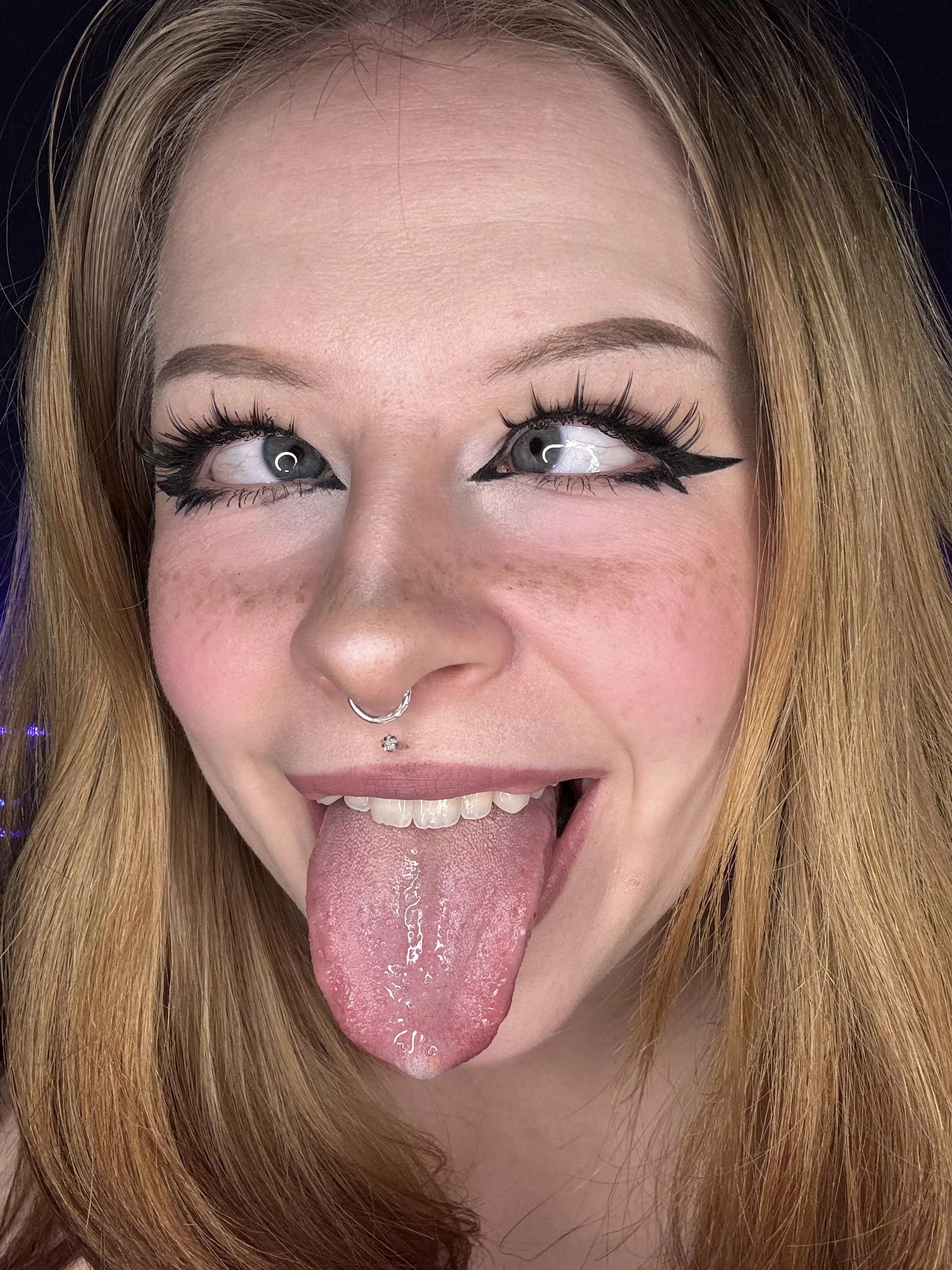 Waiting for your rock hard cock to slide down my tight wet throat posted by _lyla999