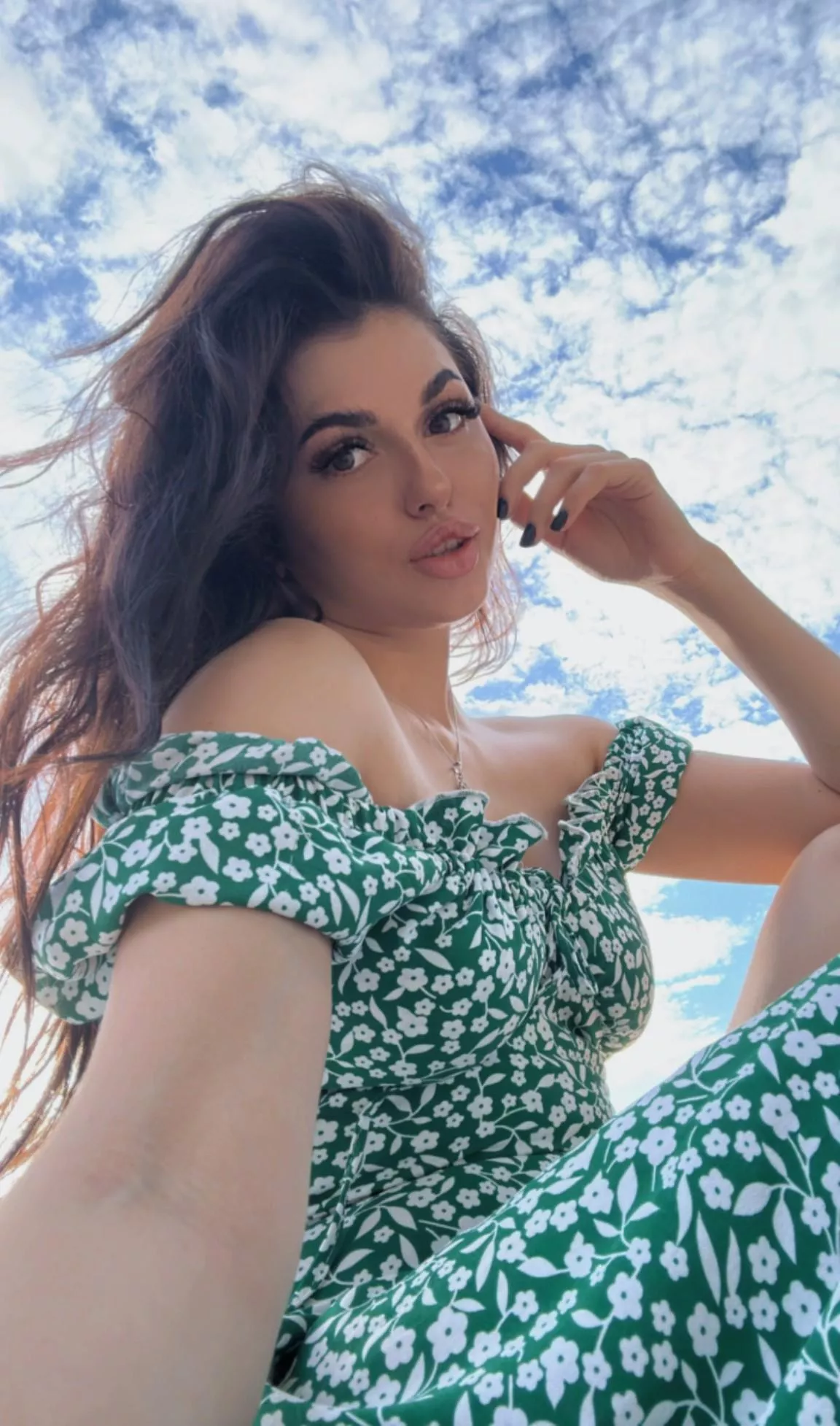 what a beautiful sky today posted by olivia_inspiration