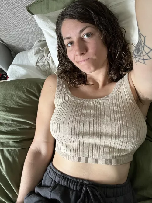 In bed with a sore back today 😕 [f] by maplesyrup_girl