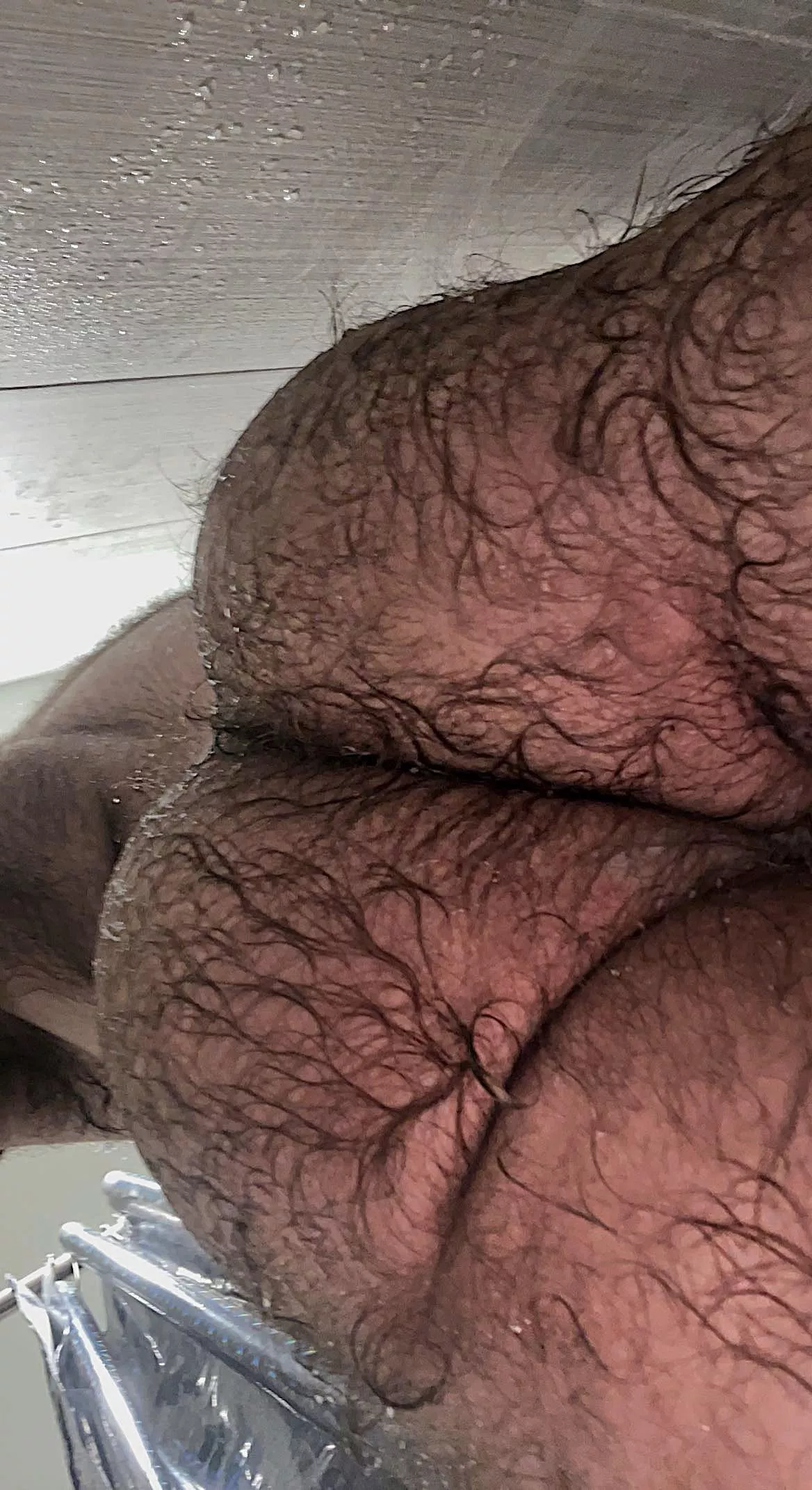 Post-gym rinse off posted by ScruffyBeardBro