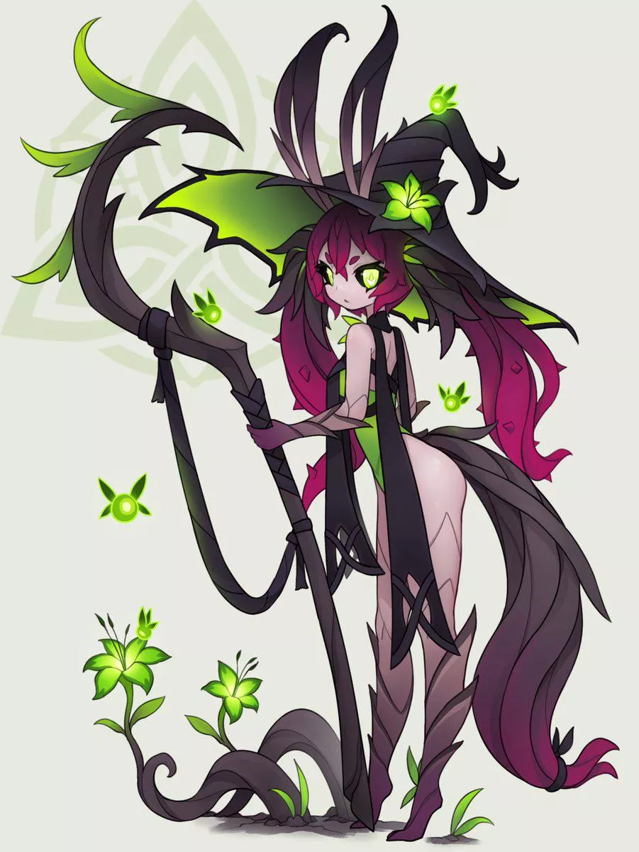 🌱 The plant witch. 🌱 posted by The-Yandere-Conjurer