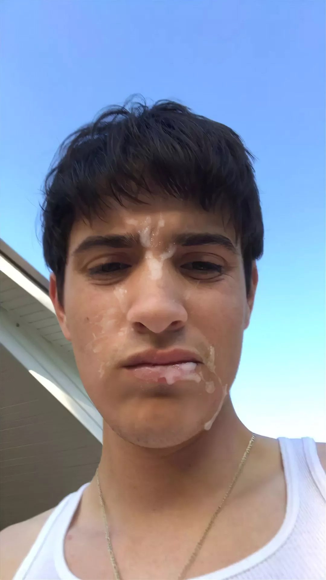 Two guys blew their loads on my face, wanna be the third?  posted by analennui