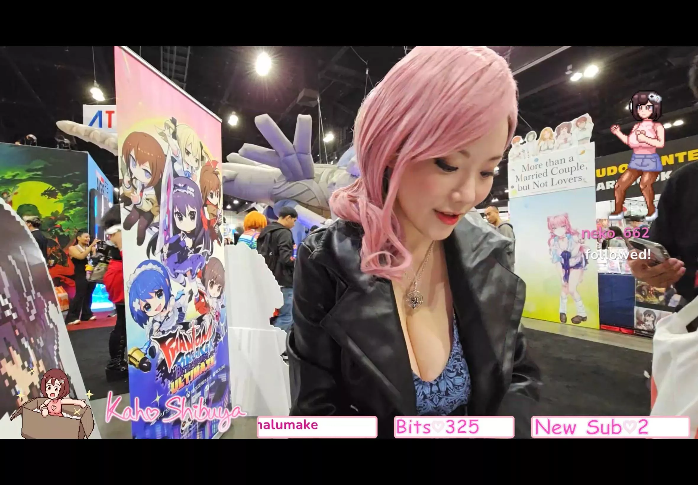 we got pink hair kaho today posted by hentaisketchy