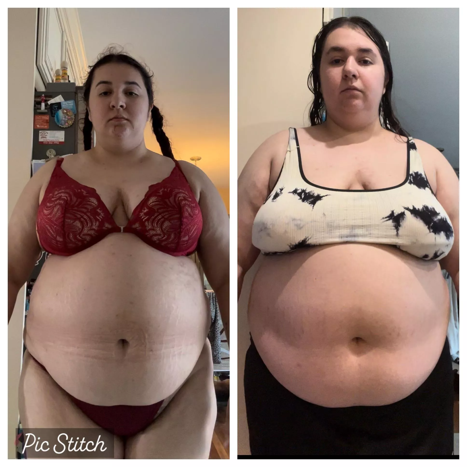 Anyone wanna feed this fat growing belly? posted by ZaraGainer