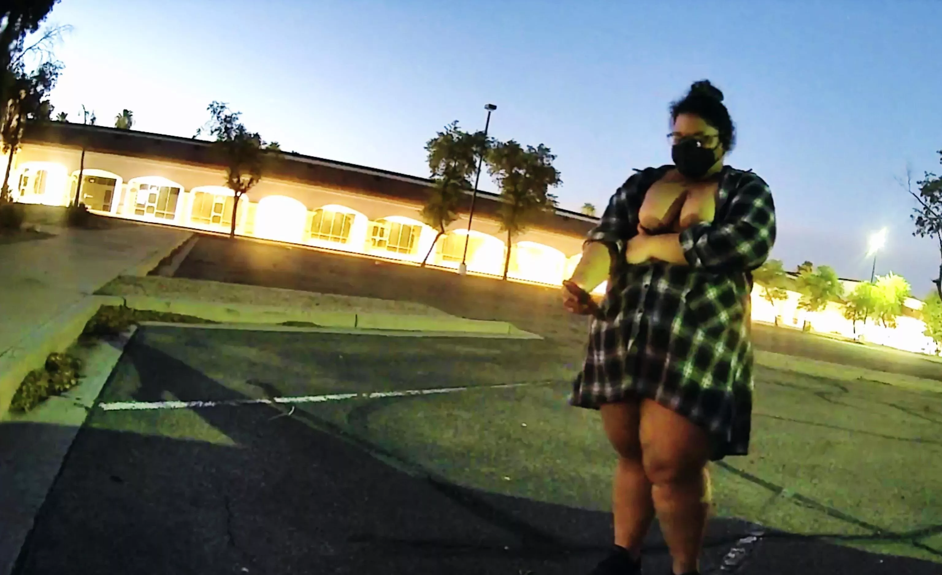 Blasian- Parking lot shenanigans  posted by kz_kandie