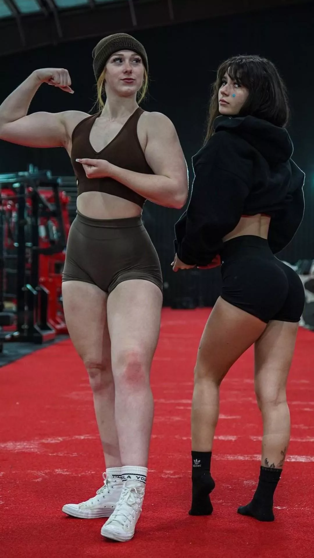 Choose the redhead or the brunette posted by RespectNo7618