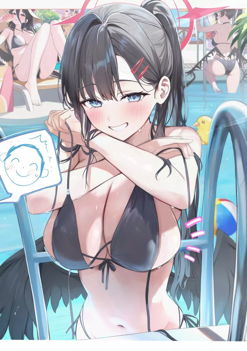 Ichika's bikini came off posted by marxsander2016