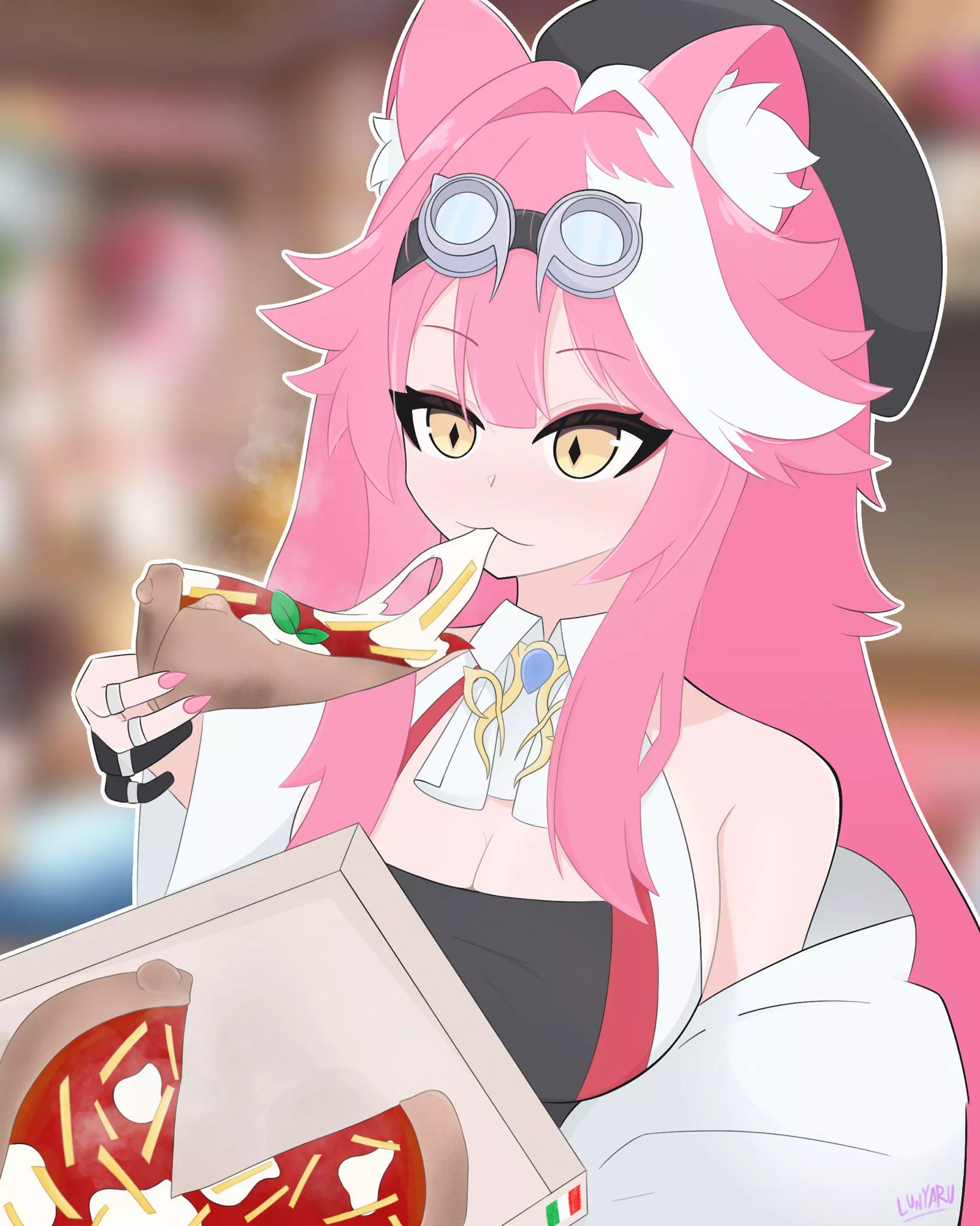 Raora Panthera fanart by me posted by Lunyaru