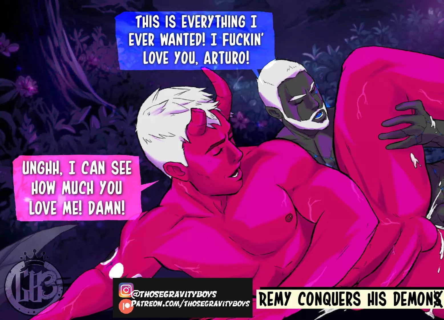 “Remy Conquers Arturo”…again  posted by thosegravityboys