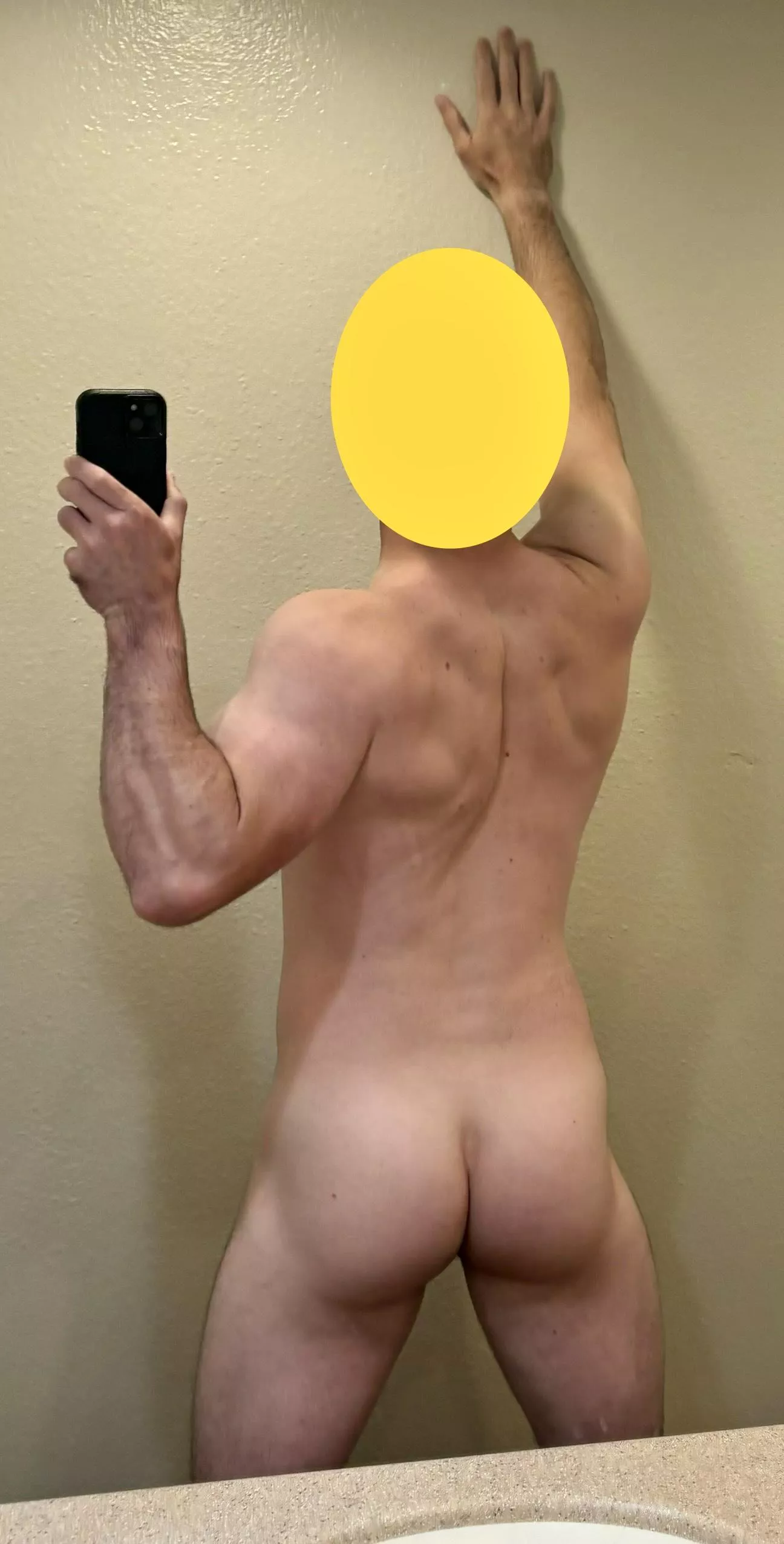 Squats, deadlifts, and assault bike.  My ass gains aren’t going crazy because I’m working on getting my abs back. posted by coveredpurple