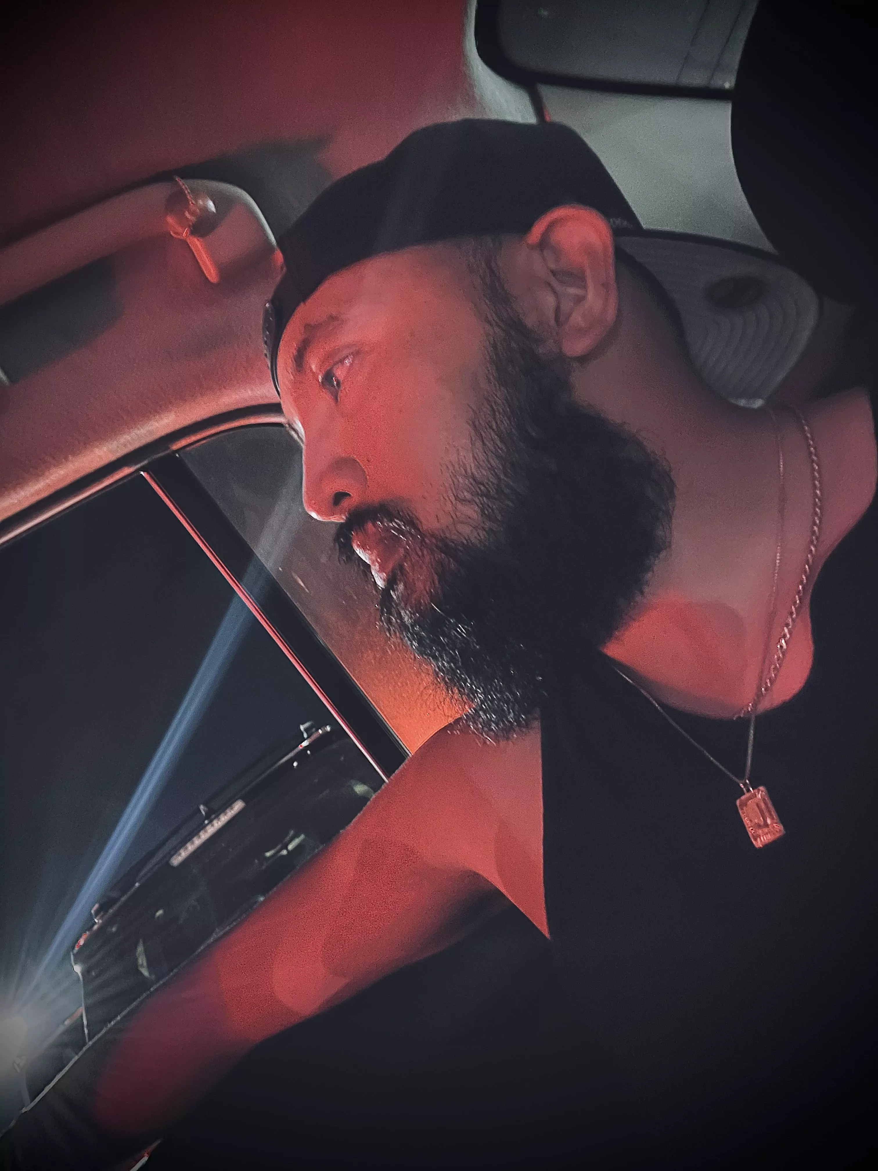 Stuck in another Uber after a long night out.  posted by mrjoshmateo