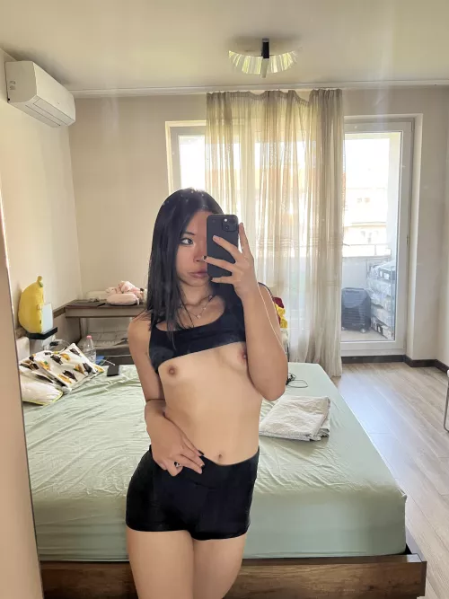 thats how i tease my neighbor that can see me through the window  by Stunning_Wanda