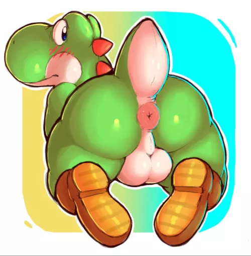 Yoshi’s a bit embarrassed (Zackery911) by Shit_nuts100