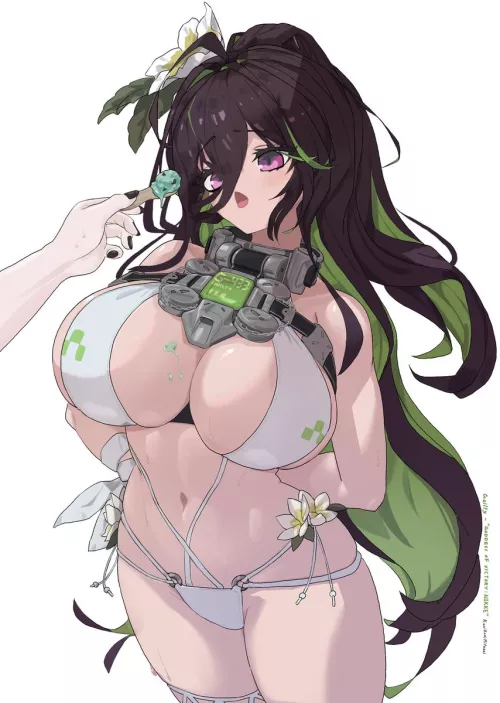 Feeding Guilty [Nikke] by Basic_Armadillo_7701