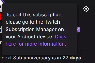 If I cancel a mobile sub and then resub immediately on desktop, will my streak break? posted by Helenarth