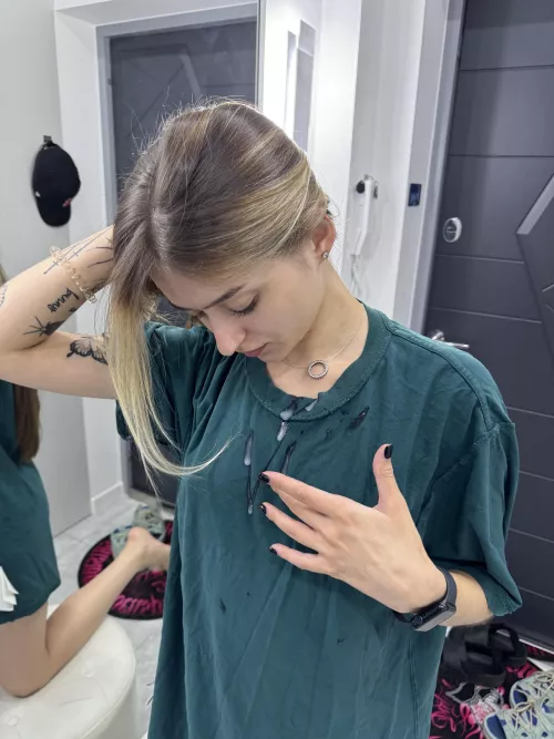 My favorite home t-shirt got dirty by SugarFreeBabby