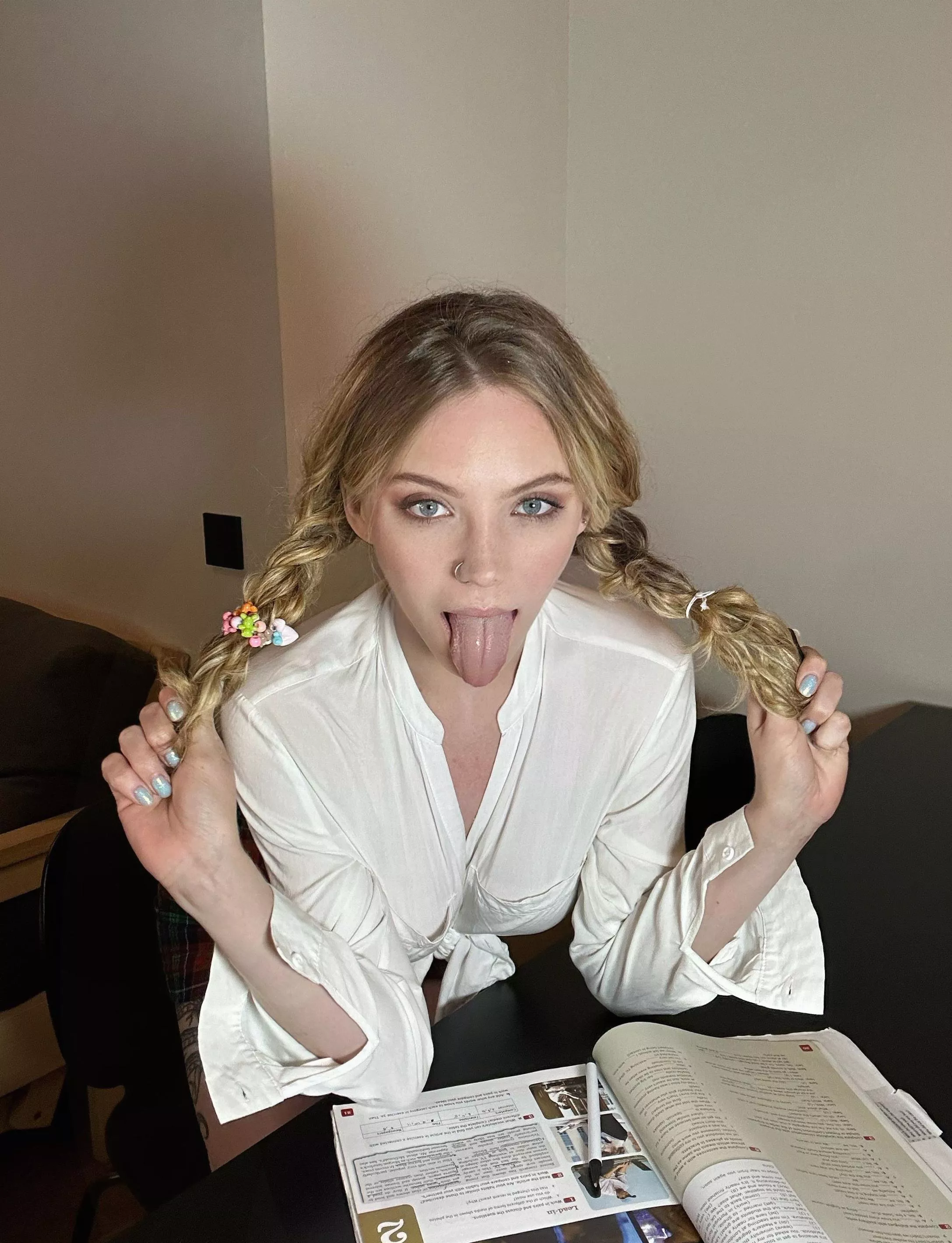 Naughtiest girl at school posted by GlowingAura59