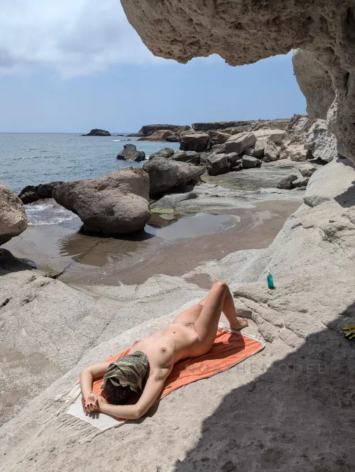 Nude beach day by NoaTheModel