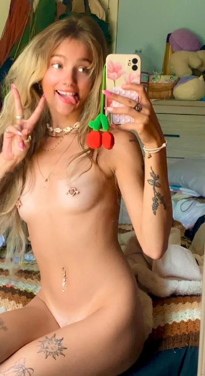 peace out with my pierced nips  posted by brain_dump101