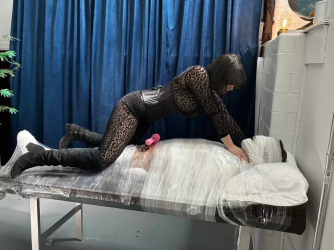 plastic mummy by TheMistressCe