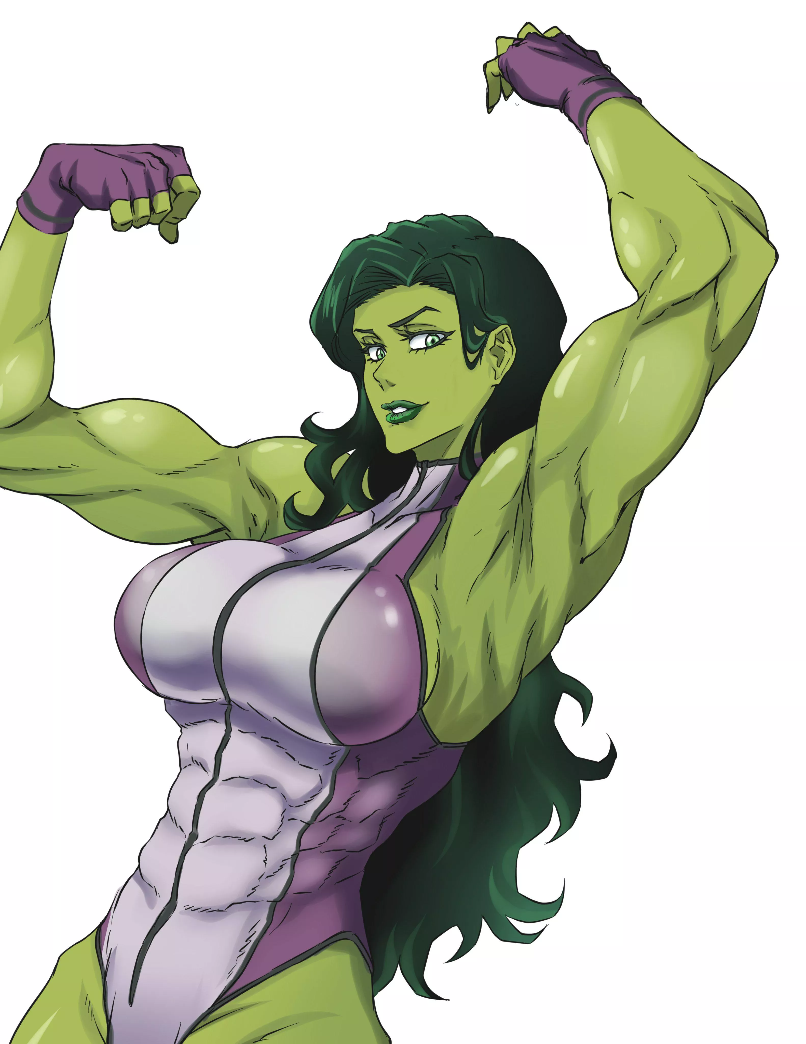 She-Hulk (rakusakugk) [Marvel Comics] posted by Throwawheylmao