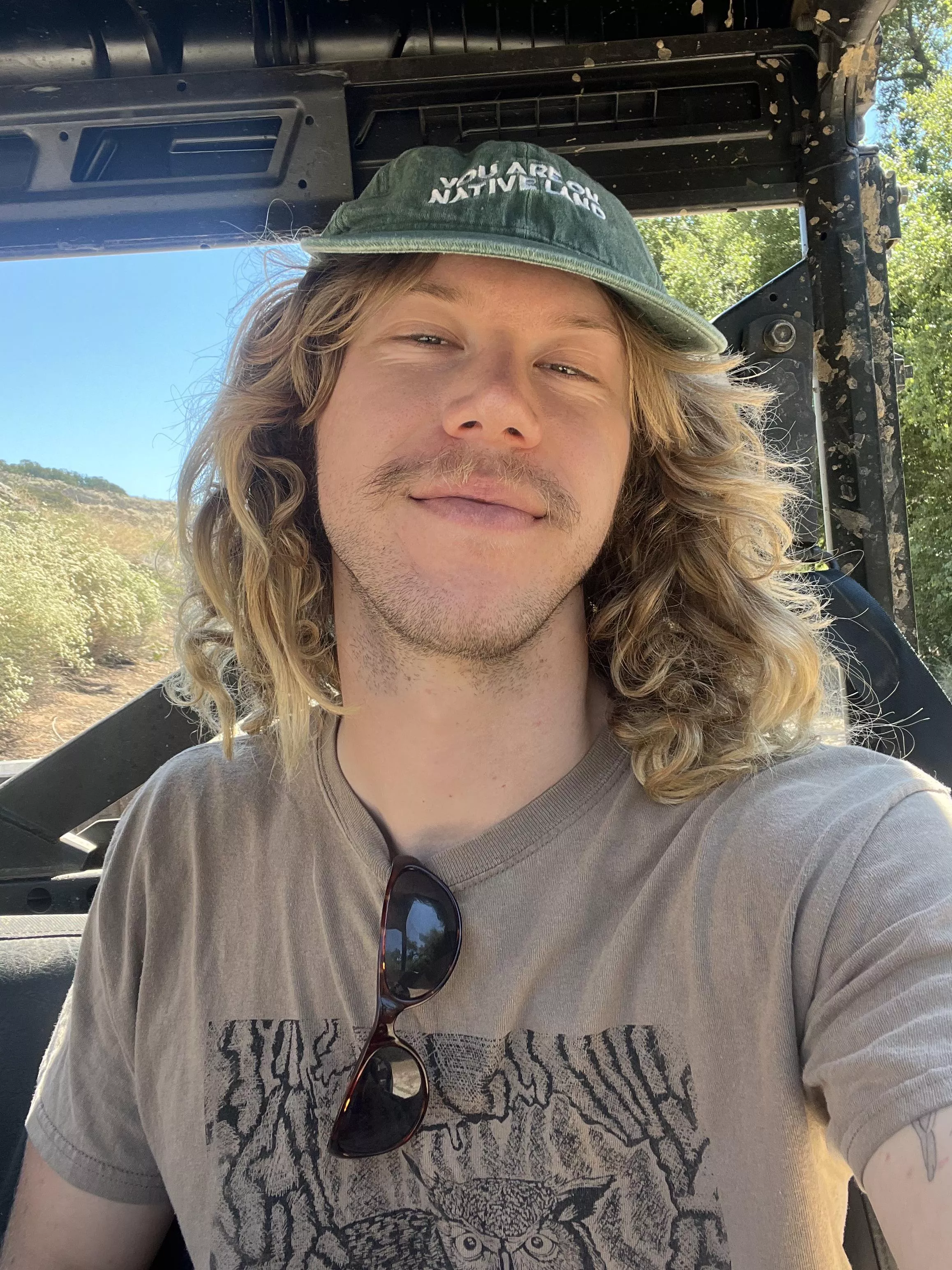 They let me drive the ATV at work today 🥳 posted by canyon-canid