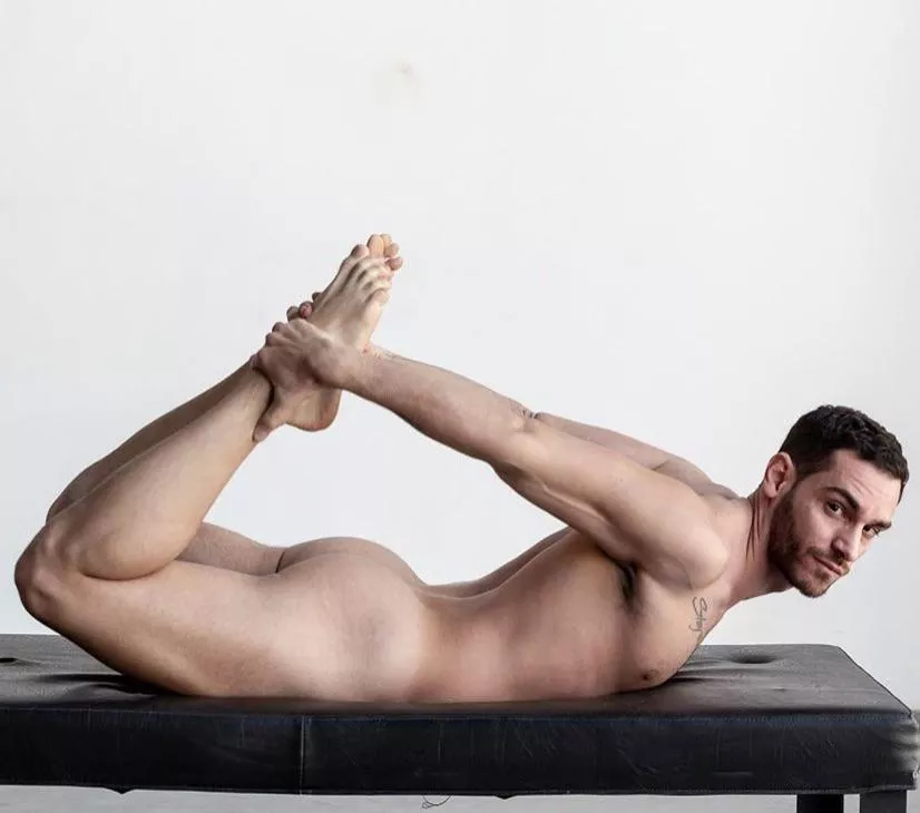 Yoga , bow pose  posted by Rick774