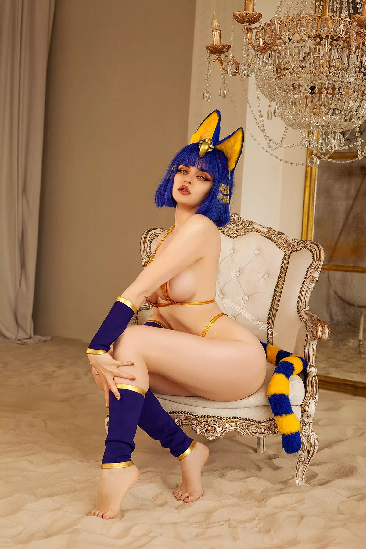 Ankha [Animal Crossing] (MimaCosplay)
 posted by MimaCosplay