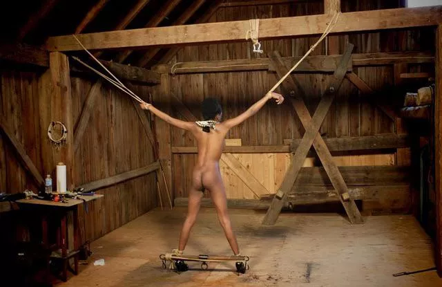 Barn bondage  posted by ExecutiveF1ora